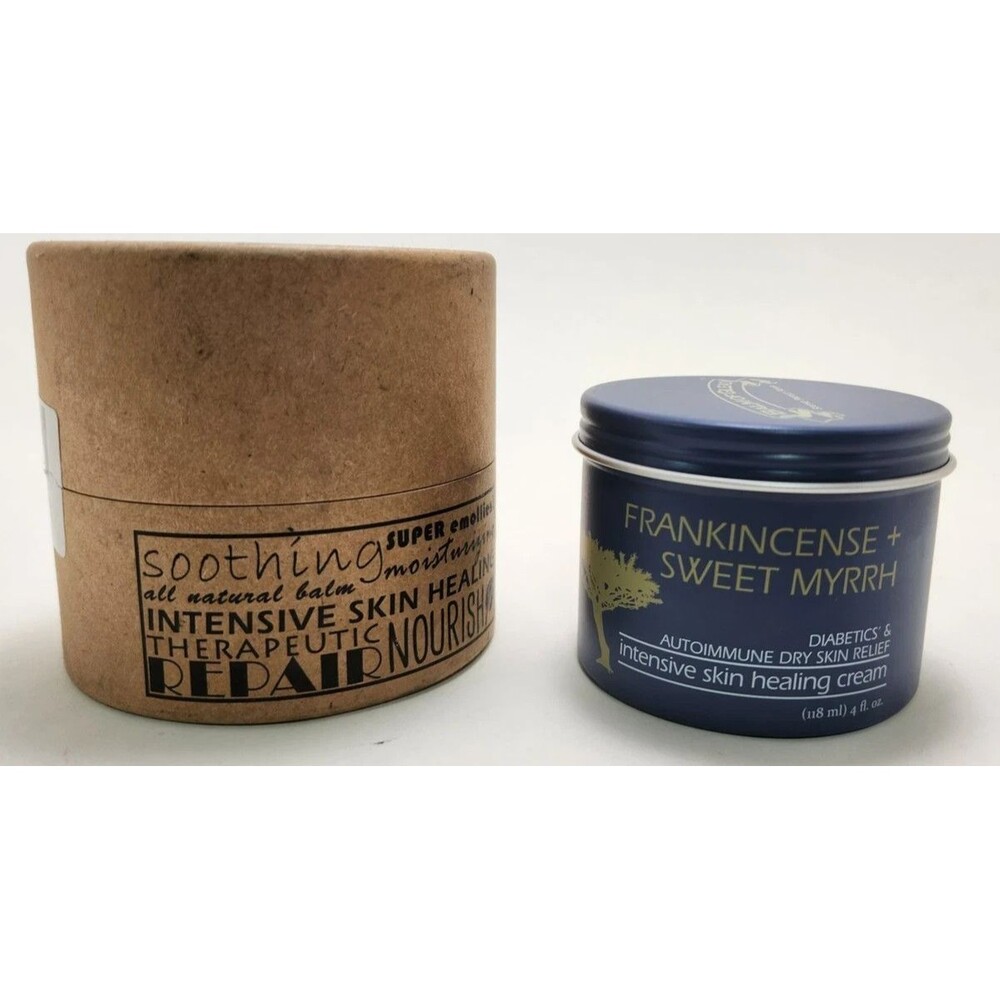 Balm of Gilead Harvest Frankincense Sweet Myrrh Skin Healing Cream 4 fl oz